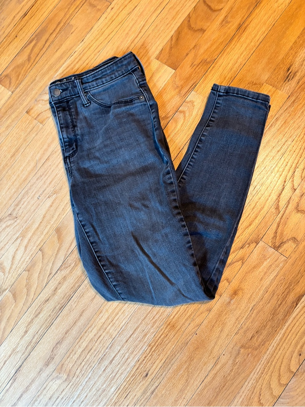 Women's faded black  Skinny Jeans - 10/30R